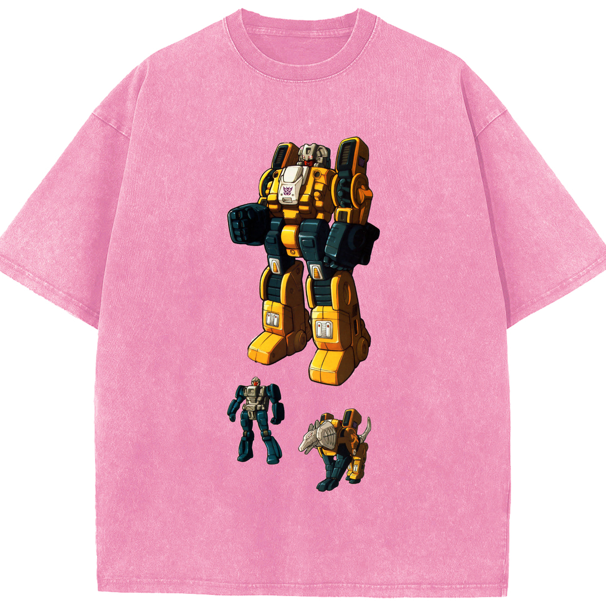 （画像用）  綿100% ヴィンテージ風 半袖Tシャツ（フロントプリント）